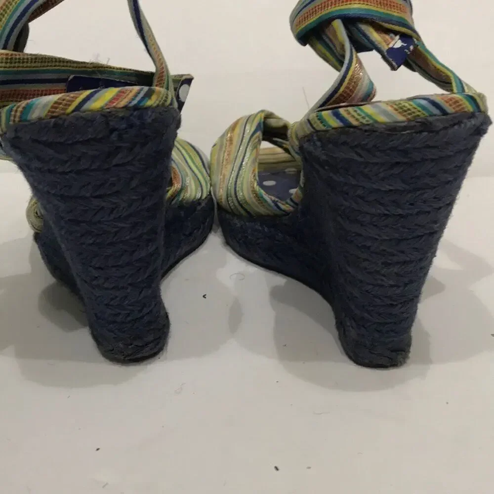 BETSEYVILLE ESPADRILLE SANDALS‎ SIZE 6